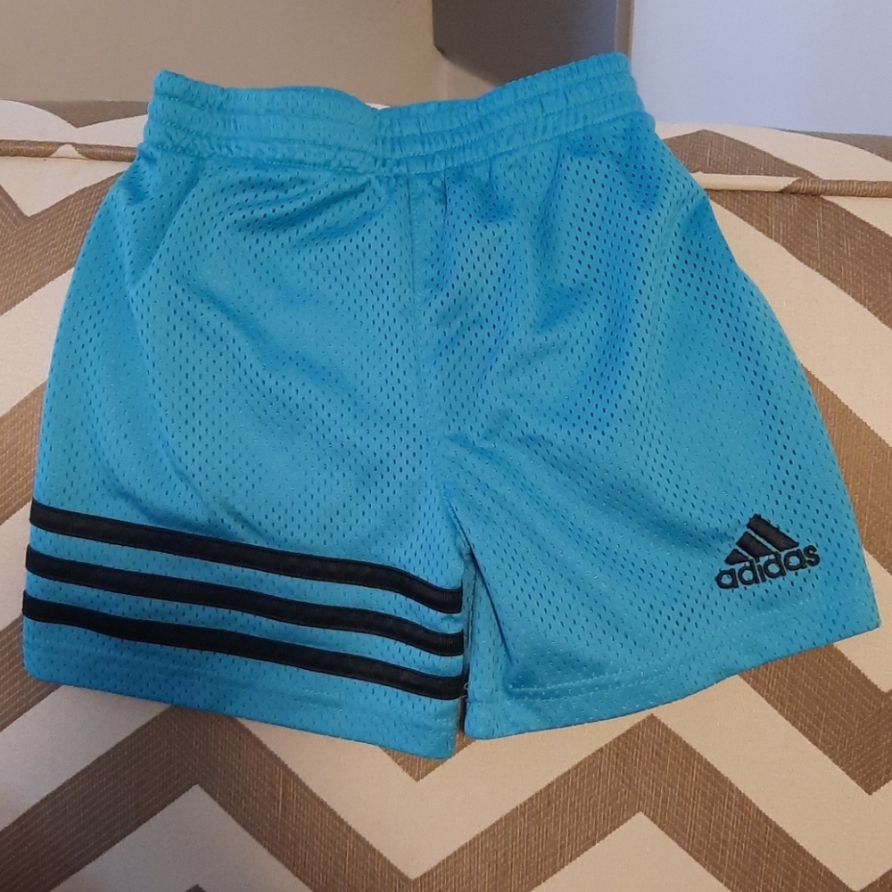 Mint Adidas aqua blue shorts